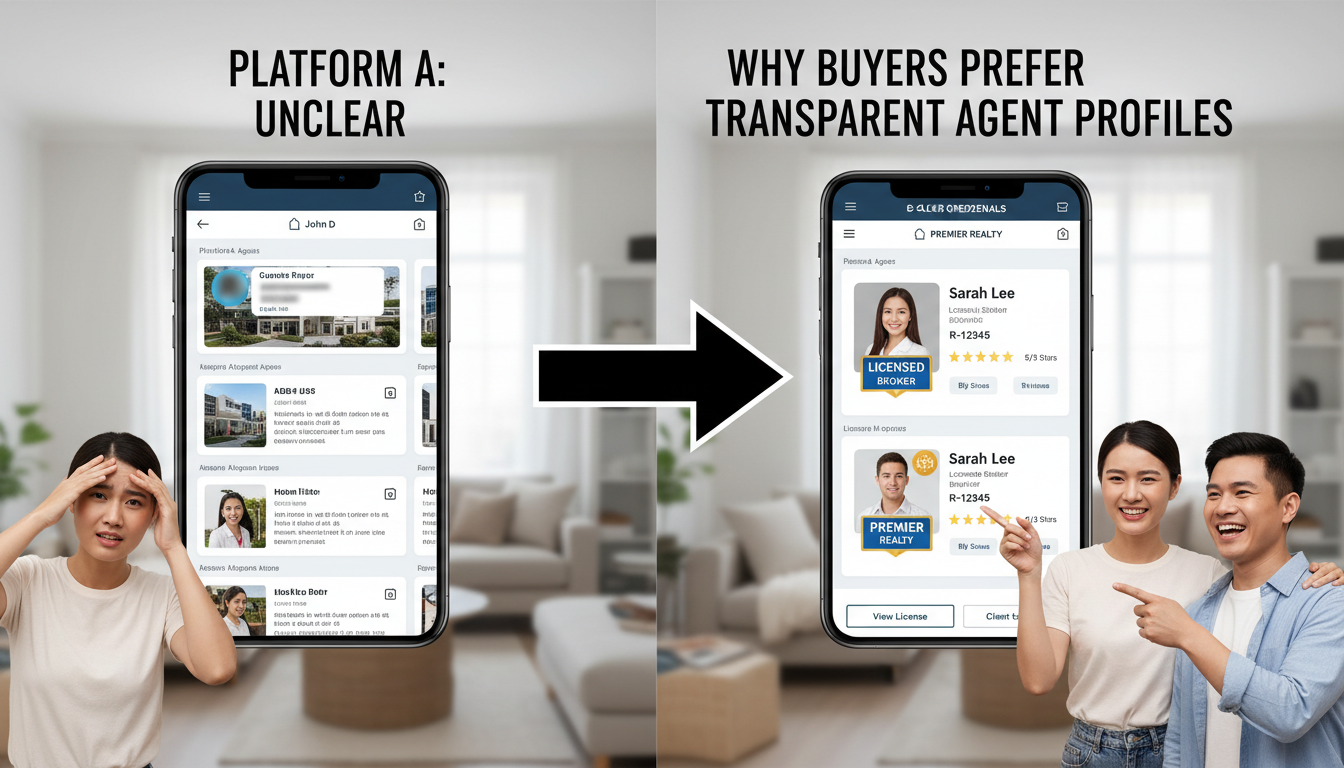 Why Buyers Prefer Platforms That Display Agent Credentials Clearly
